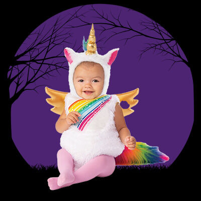 Costume de bébé licorne